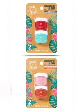 (2) 2-Pack Of Solo En Ibiza Moisturizing Lip Balm